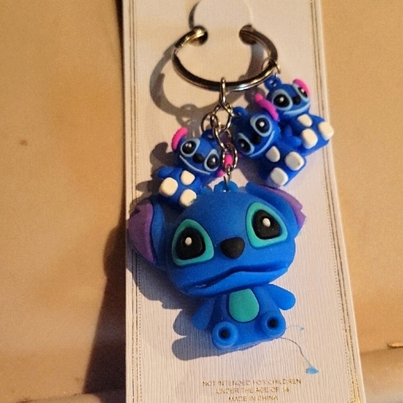 Fashion Jewelry Accessories - STITCH CHARACTER KEYCHAIN